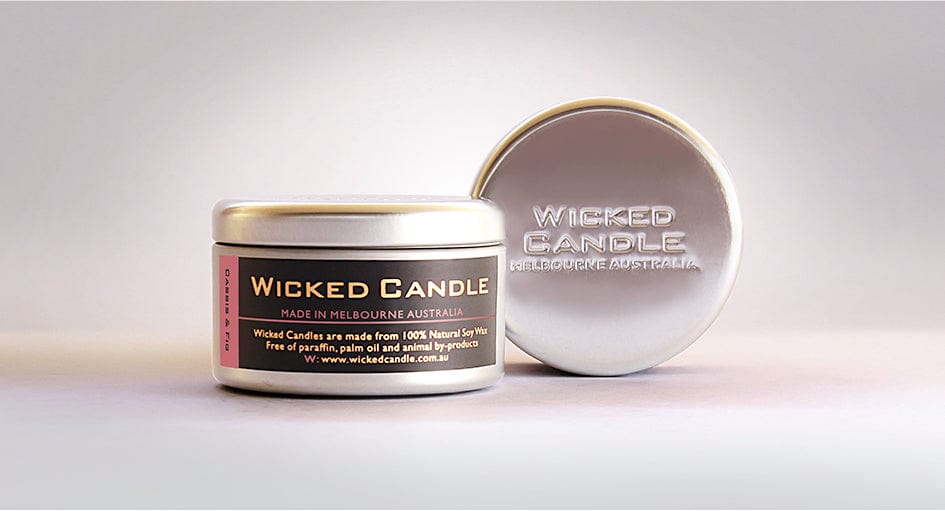 Cassis & Fig Soy Wax Travel Tin