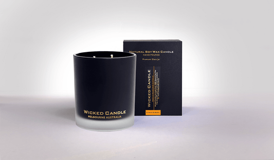 Citrus & Basil Soy Wax Large Candle