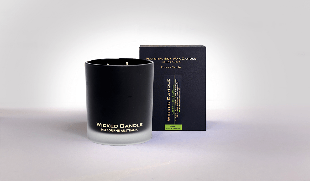 Sweet Lemongrass Soy Wax Large Candle