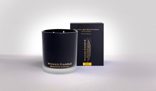 Orange & Vanilla Soy Wax Large Jar