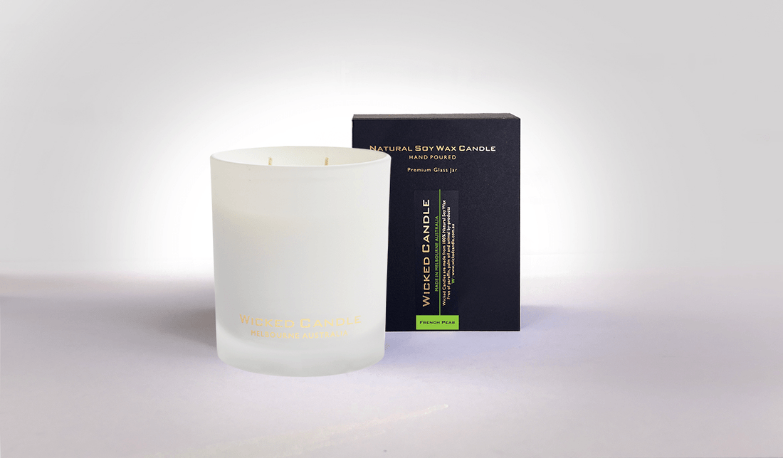 French Pear Soy Wax Large Candle