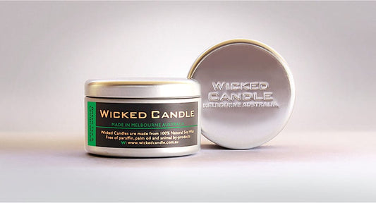 Greentea & Lemongrass Soy Wax Travel Tin