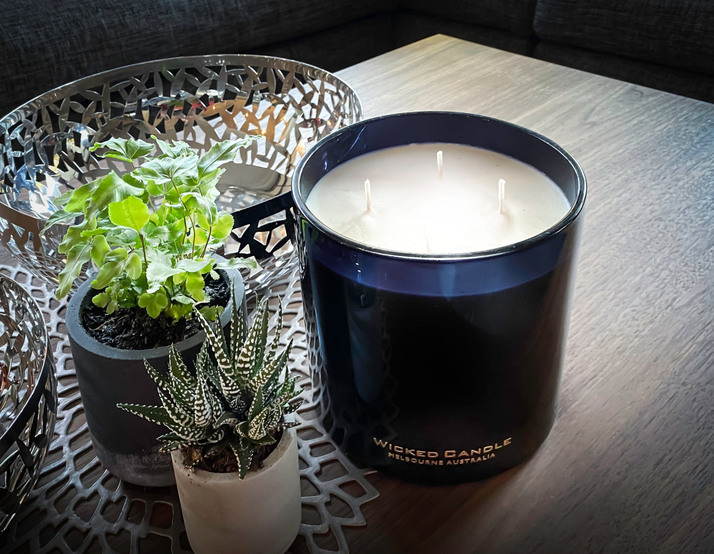 Sandalwood & Lime Soy Wax Jumbo Candle