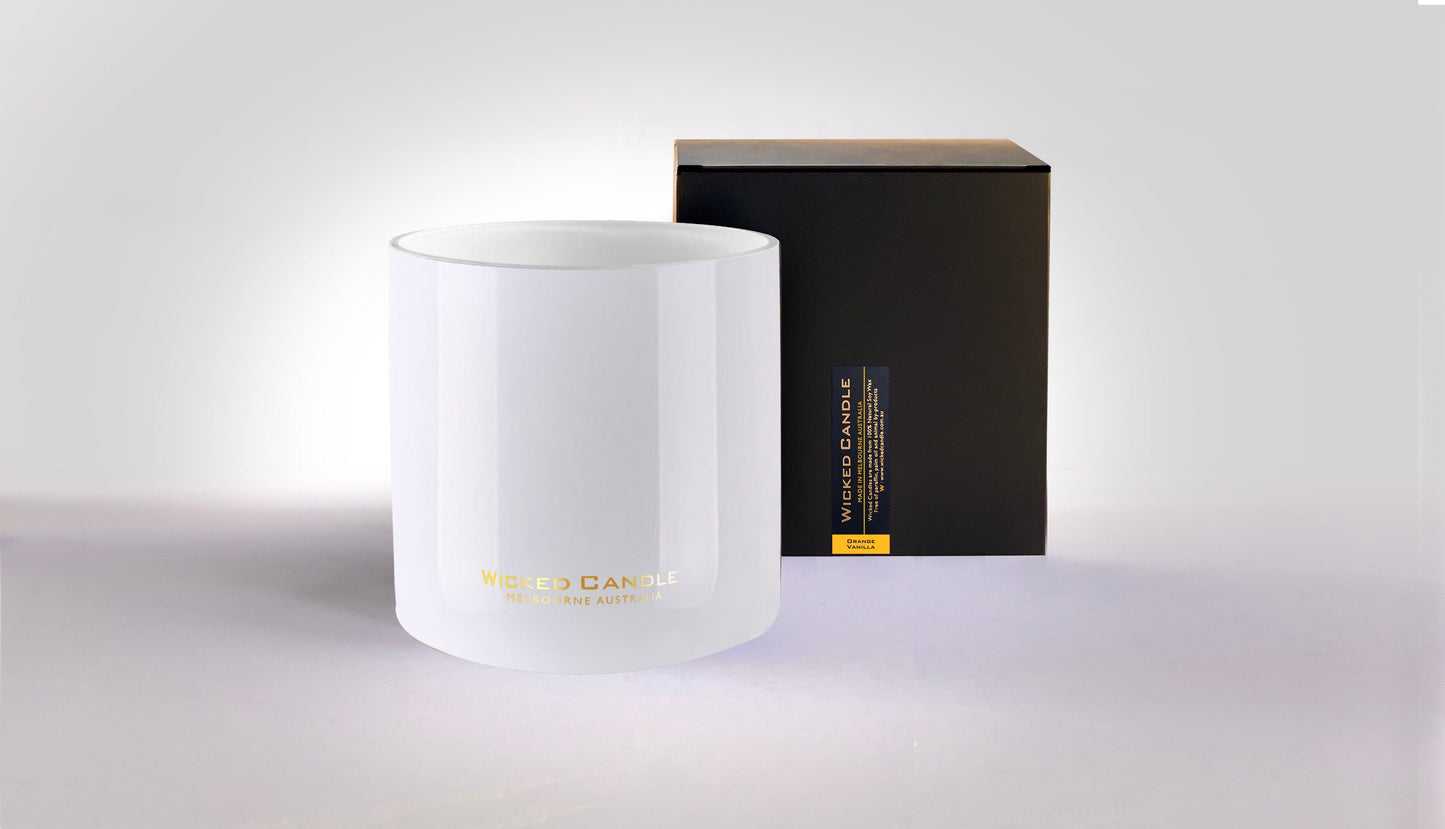 Orange & Vanilla Soy Wax Jumbo Candle