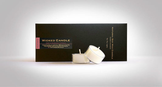 Cassis & Fig Soy Wax Tea Light Candles
