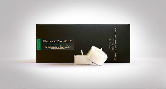 Greentea & Lemongrass Soy Wax Tea Light Candles