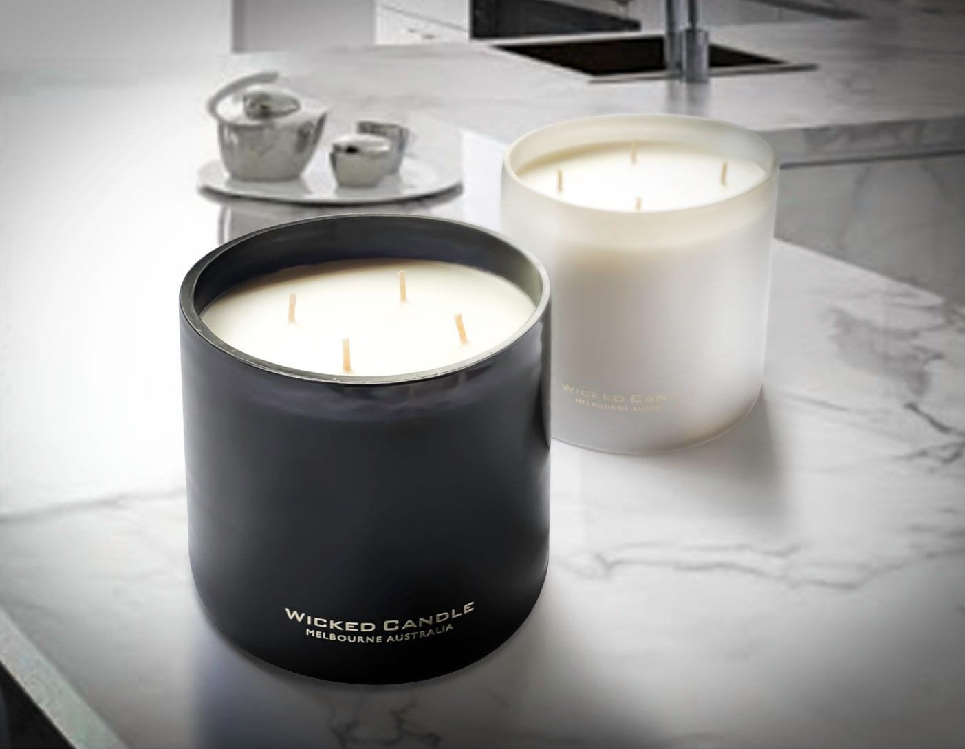 Sandalwood & Lime Soy Wax Jumbo Candle